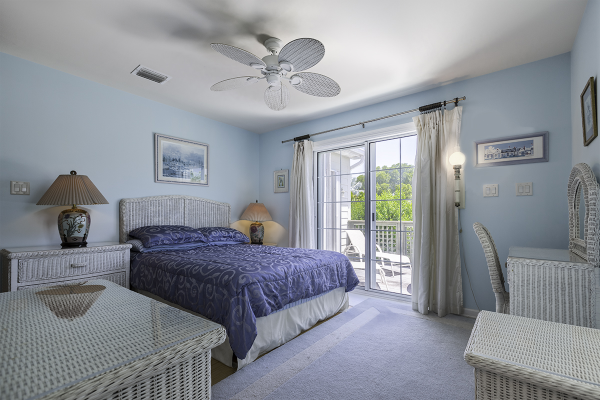 US Blue Bedroom